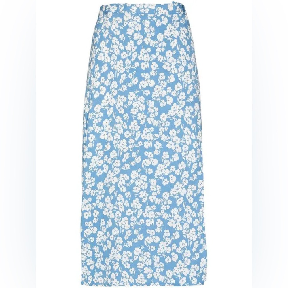 Reformation Betty Floral Print Midi Skirt - Picture 3 of 10